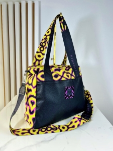 Ego torba shopper salamandra żółta multikolor