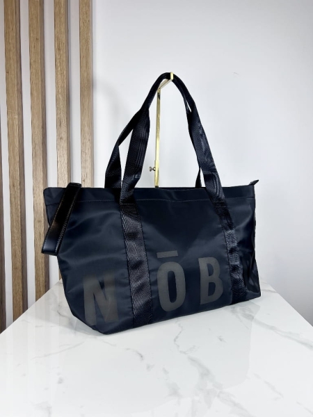 Nobo torba shopper sportowa weekendówka czarna