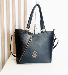 laura biaggi elegancka torebka czarna