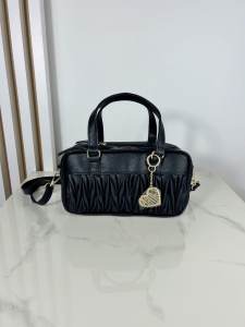 Laura Biaggi torebka kuferek czarna