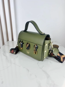 Ego torebka kuferek animals z głowami zwierząt zielona