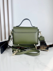 Ego torebka kuferek animals z głowami zwierząt zielona