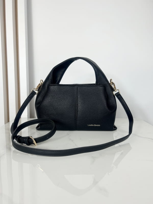 Laura Biaggi torebka kuferek czarna