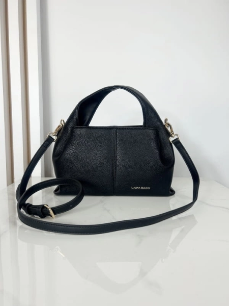 Laura Biaggi torebka kuferek  czarna