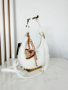 Gallantry torebka listonoszka biała z konikiem