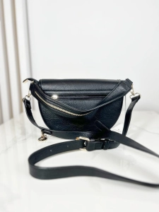 Lulu Castagnette torebka półksiężyc czarna