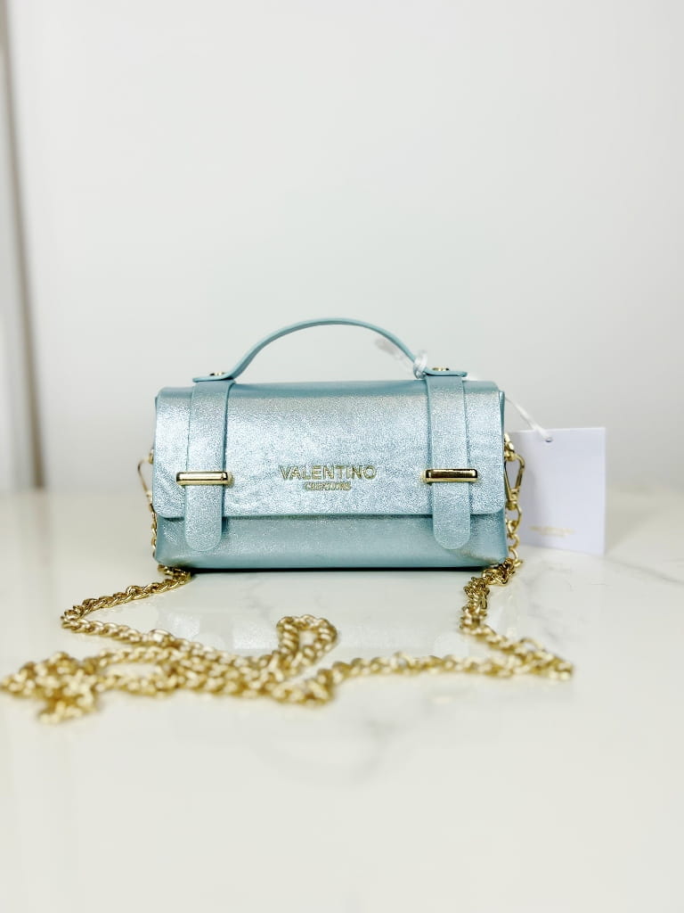 Valentino Creations mini torebka błękitna