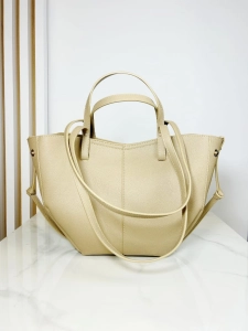 Gallantry torba shopper na ramię beżowa