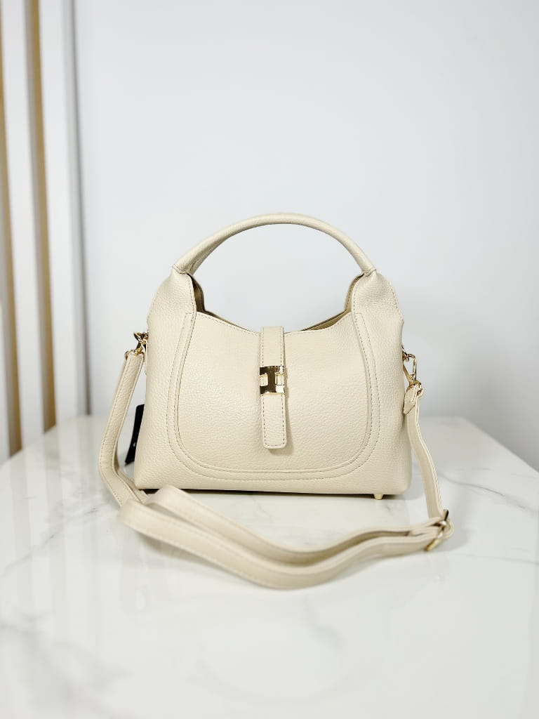 Gallantry torebka mini kuferek jasno beżowa