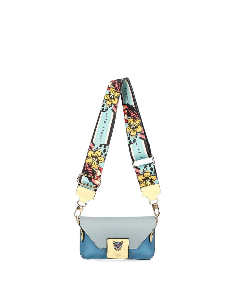 Ego torebka nerka kolorowa niebieska