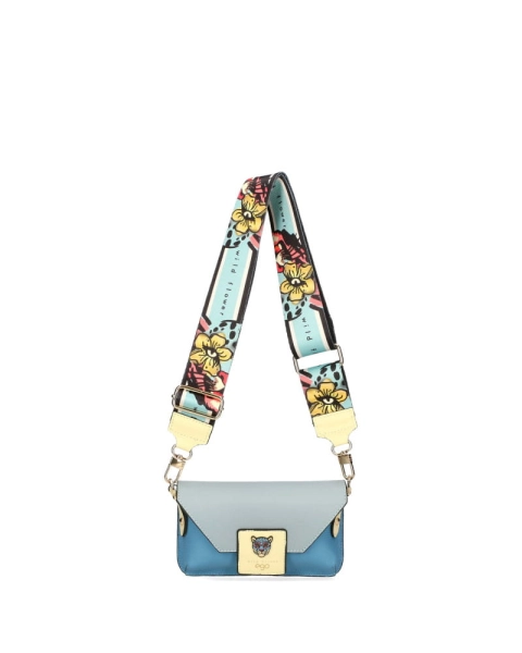 Ego torebka nerka kolorowa niebieska