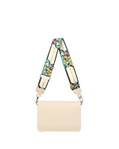 Ego torebka nerka z klapką jasno beżowa