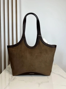 Laura Biaggi torba shopper na ramię brązowa