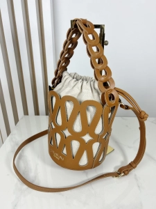Valentino Creations torebka koszyk brązowa