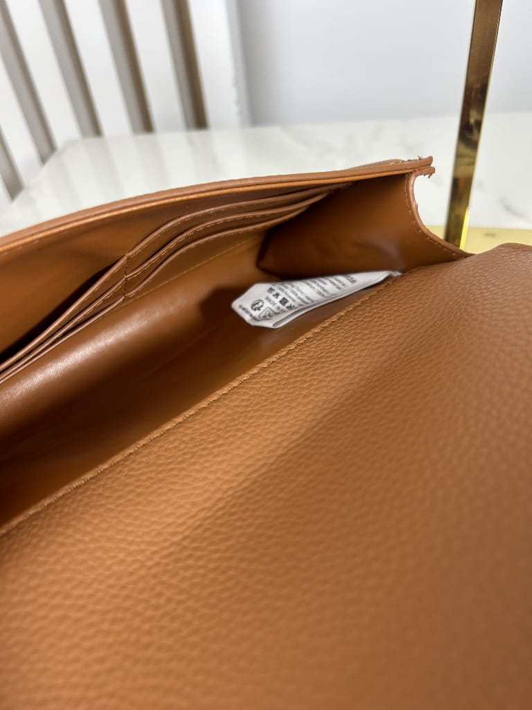 Lulucastagnette torebko portfel brązowy