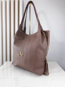 brązowa shopper laura biaggi