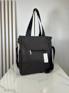 Laura Biaggi DużaTorebka Shopper Brązowa