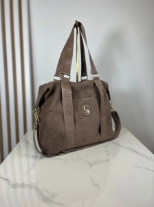 Laura Biaggi Torebka Shopper Fango
