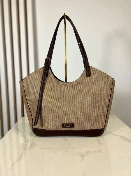 Gallantry torba shopper na ramię beżowa