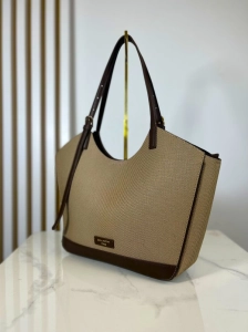Gallantry torba shopper na ramię beżowa
