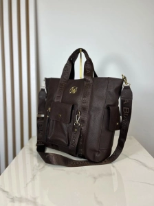 Laura Biaggi Torebka Shopper Brązowa z Kieszonkami