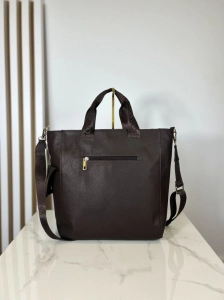 Laura Biaggi Torebka Shopper Brązowa z Kieszonkami