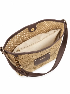 Flora&Co torebka shopper na lato koszyk beżowa