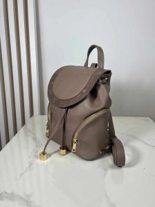 Laura Biaggi plecak taupe z kieszonkami fango