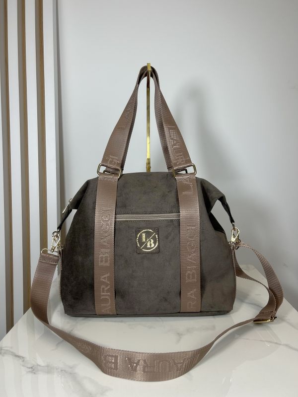 Laura Biaggi Torebka Shopper Fango